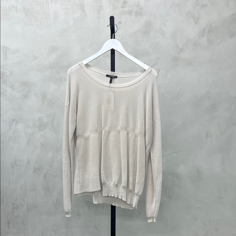 Cream Long Sleeve Sweater